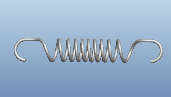 Proe三维建模（10）：弹簧