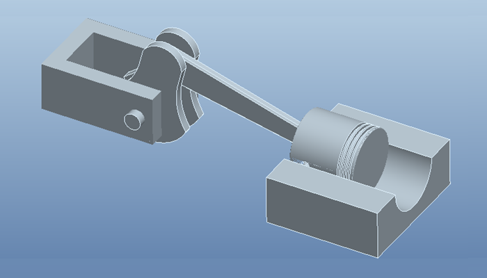Proe内燃机运动仿真