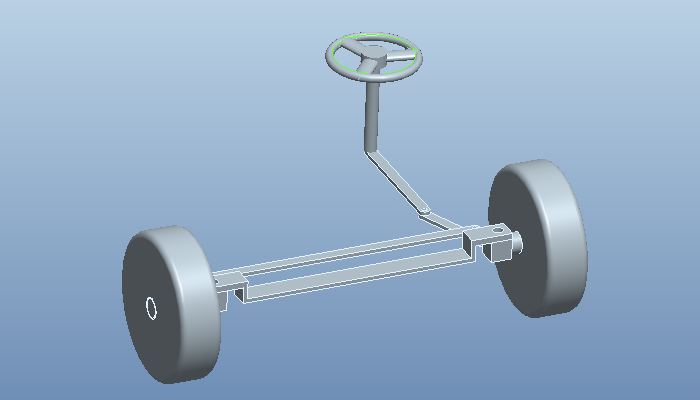 Proe汽车转向机构仿真