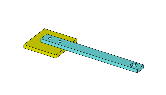 SolidWorks Simulation 有限元分析实例练习（16）：螺栓接头分析