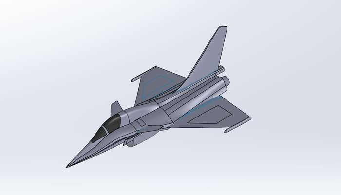 SolidWorks动画教程（10）：战斗机转弯