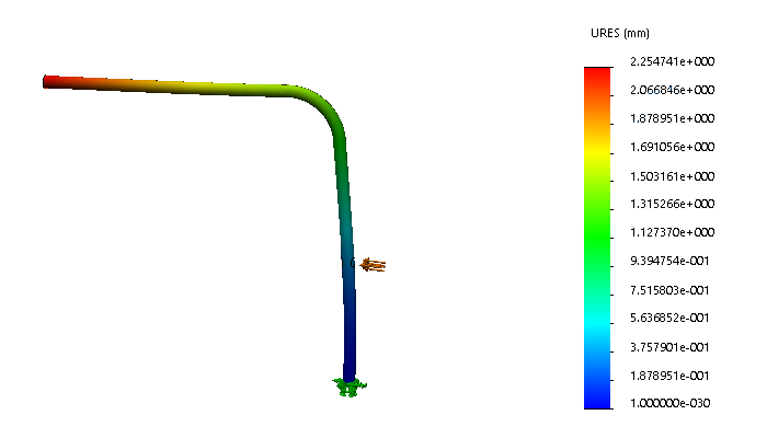 SolidWorks Simulation 有限元分析实例练习（26）：动态分析