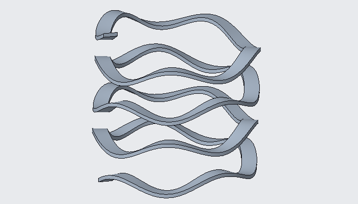 Creo三维建模（41）：波形弹簧