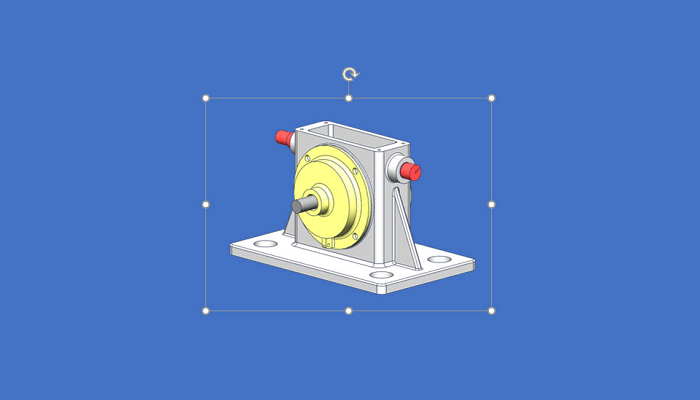 SOLIDWORKS屏幕截图技巧：删除模型背景颜色实现透明