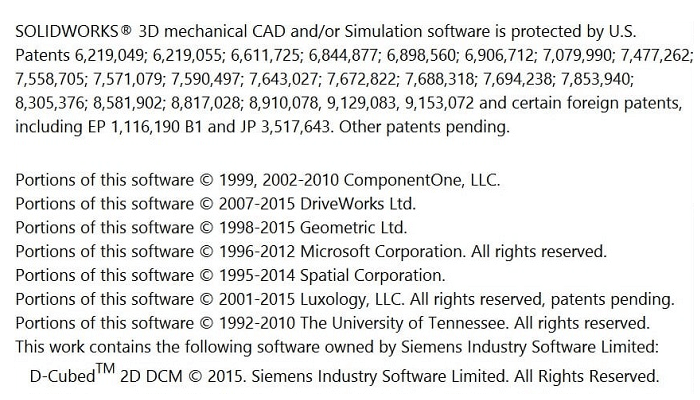 SOLIDWORKS 如何查询软件的序列号、版本和 Service Pack 信息？