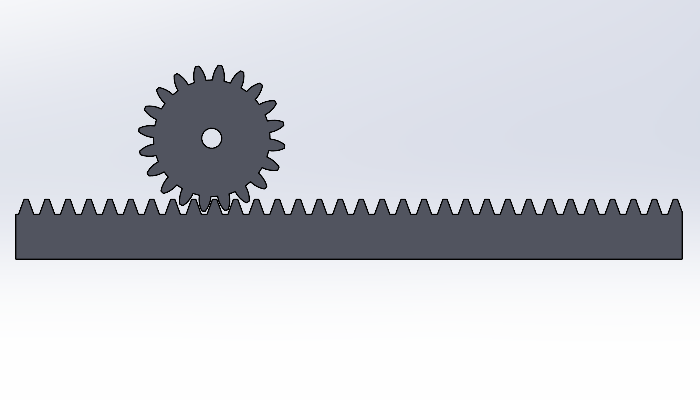 SolidWorks动画教程（16）：齿轮齿条运动