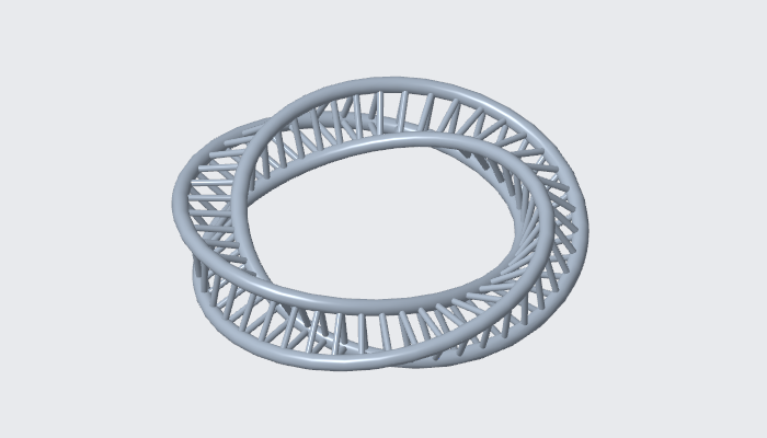 Creo三维建模（63）：莫比乌斯环